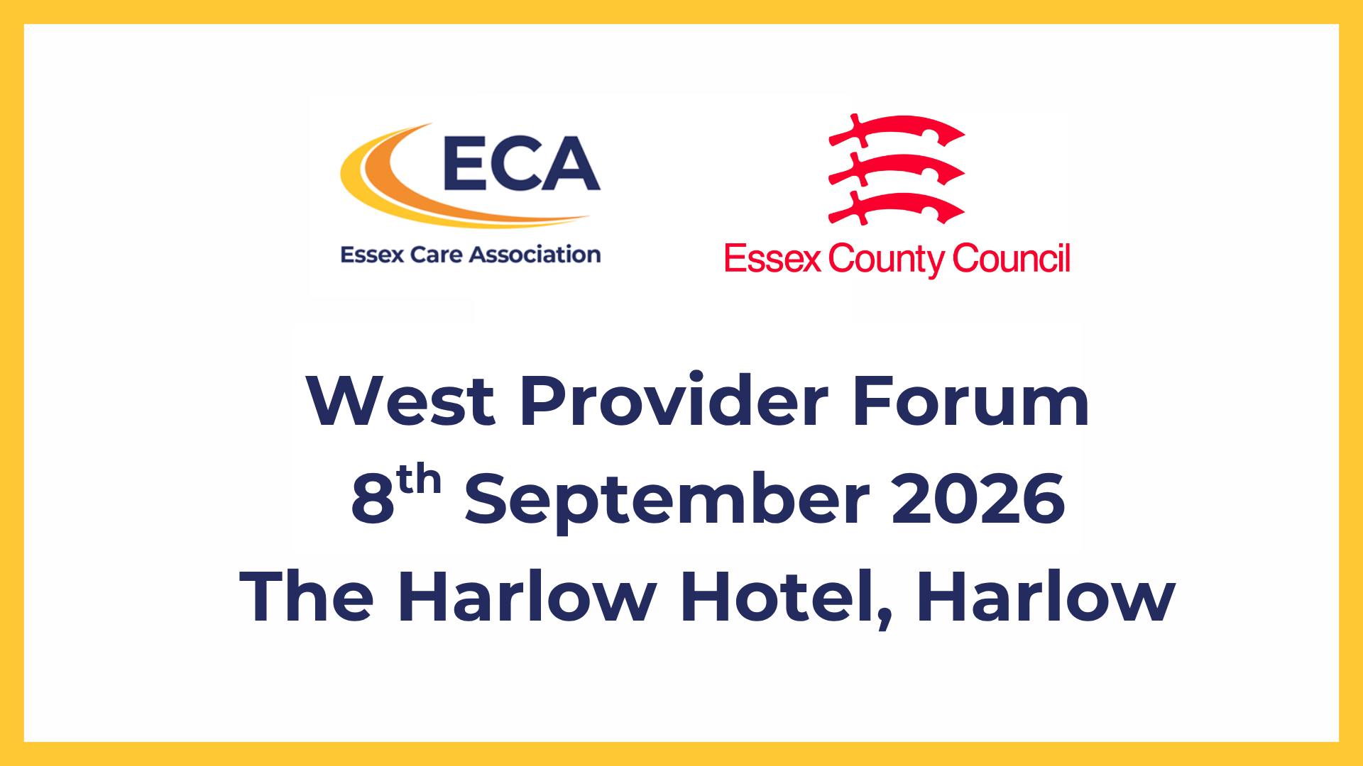 West Essex Provider Forum