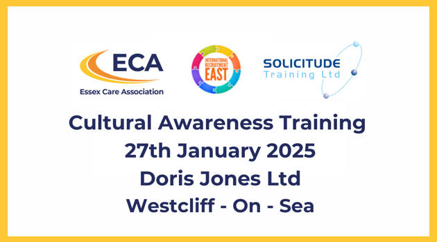 Cultural Awareness Training - 27th January 2025 - Westcliff-On-Sea