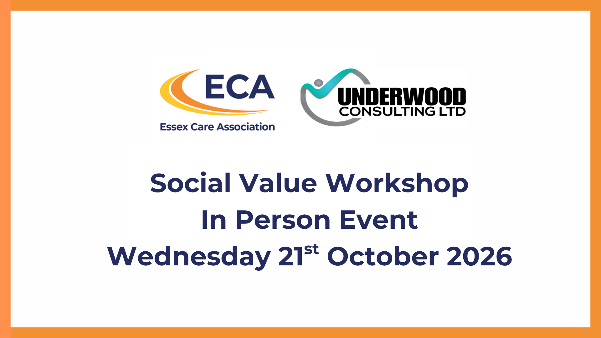 Social Value Workshop - 21st October 2026